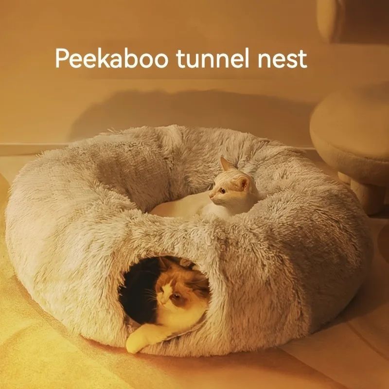 Festive Cat Nest Bed