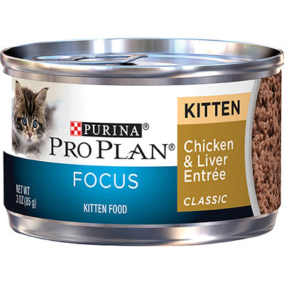 Purina Pro Plan Kitten Chicken & Liver Entrée