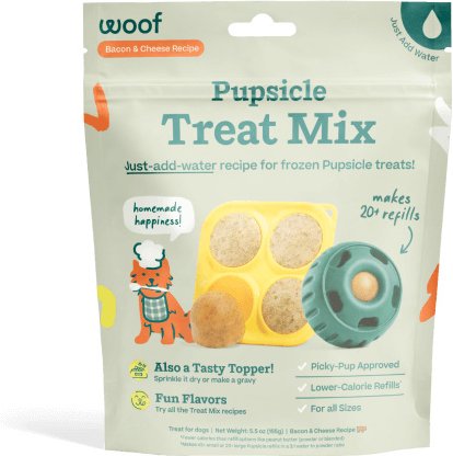 Woof Pupsicle Treat Mix Bacon & Cheese Lickable Dog Treats