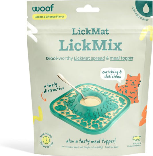 Woof LickMixes Bacon & Cheese Lickable Dog Treat