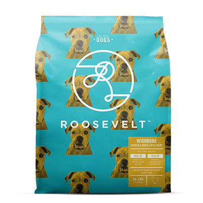 Roosevelt Wishbone Chicken and Green Lentil Grain Free Recipe Dry Dog Food