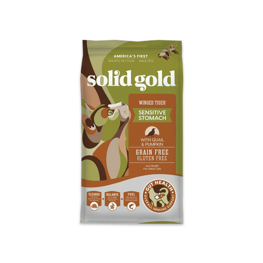 Solid Gold Winged Tiger Grain Free With Quail & Pumpkin Dry Cat Food