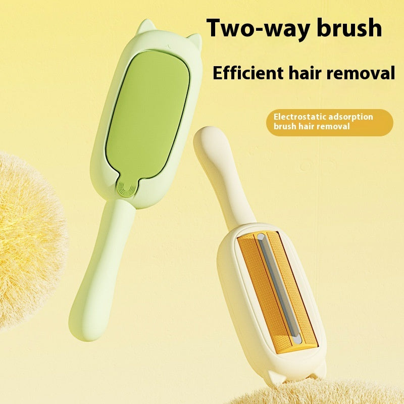 Two-Way Pet Grooming Brush