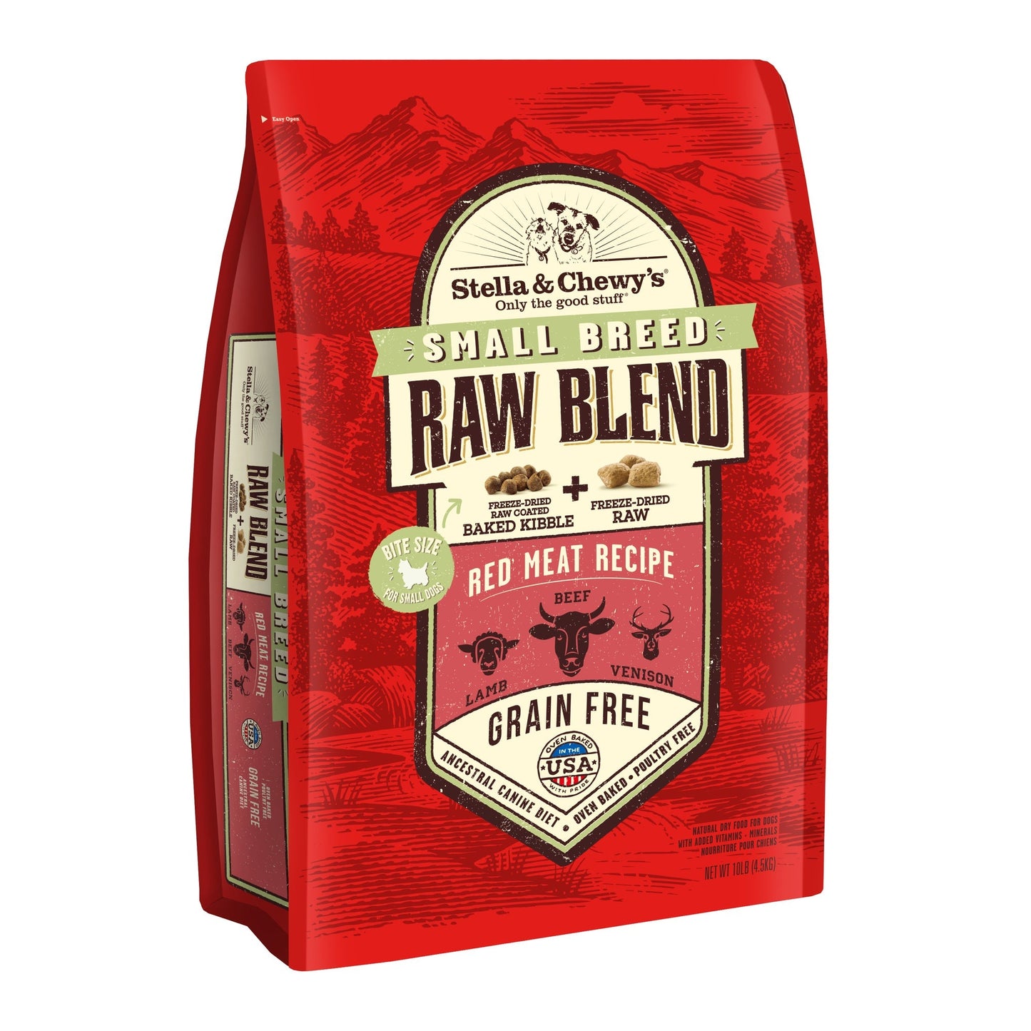 Stella & Chewy's Raw Blend Kibble Red Meat Recipe Dry Dog Food