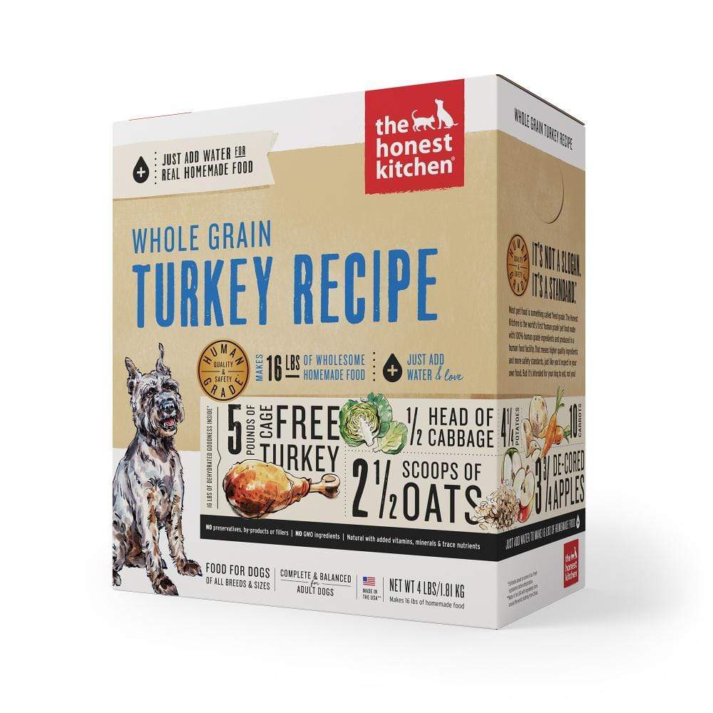 The Honest Kitchen Whole Grain Turkey Recipe Dehydrated Dog Food