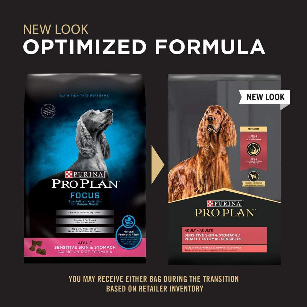 Purina Pro Plan Sensitive Skin & Stomach Formula Salmon & Rice Formula Dry Dog Food