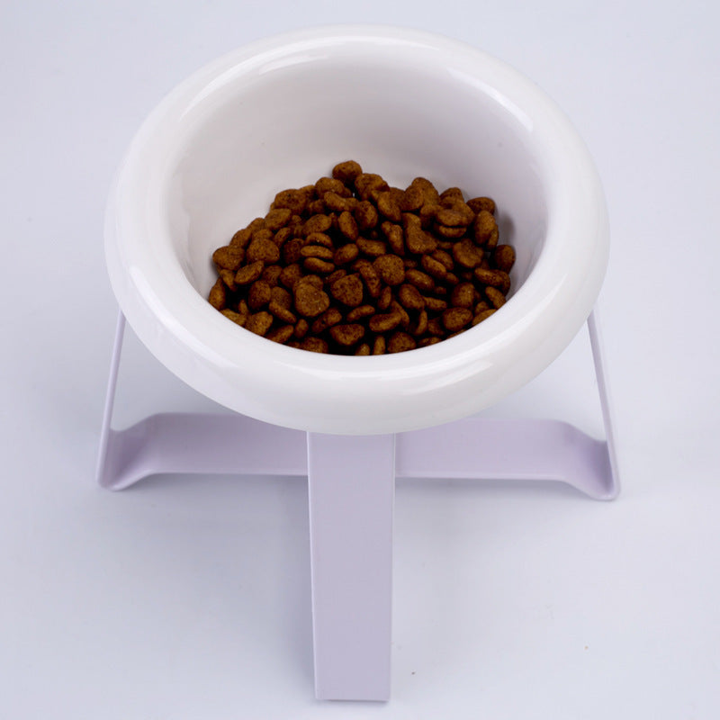 Ceramic Pet Bowl with Stand