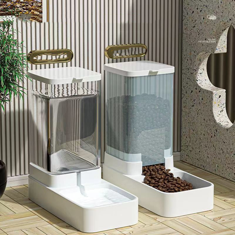 dual function pet feeder