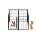 8 panel metal dog playpen