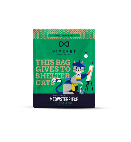 GivePet Meowsterpiece Freeze-Dried Treats for Cats