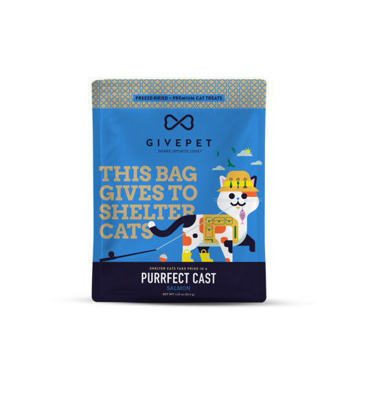 GivePet Purrfect Cast Freeze-Dried Treats for Cats