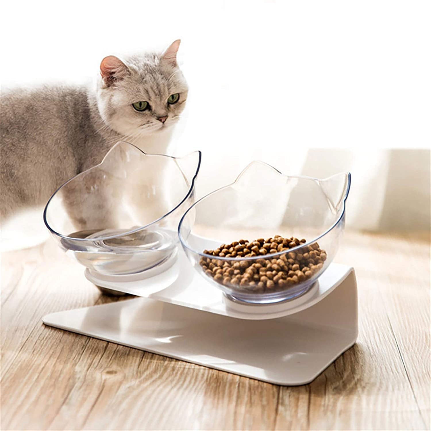 Pet Double Feeding Bowl