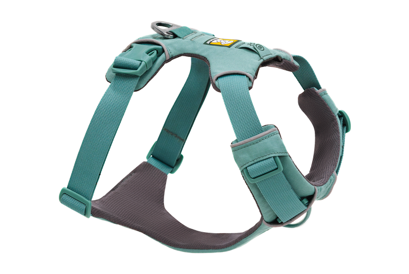 Ruffwear Front Range Dog Harness in River Rock Green