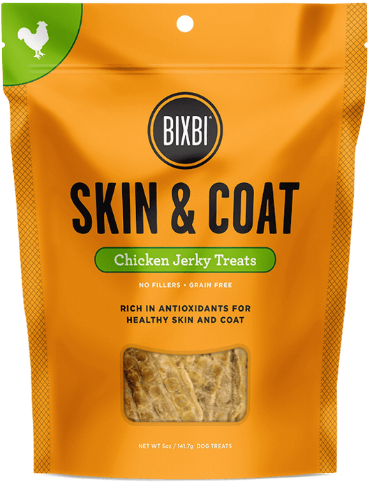 Bixbi Skin & Coat Chicken Breast Jerky Dog Treats