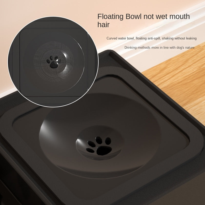 adjustable dog feeder