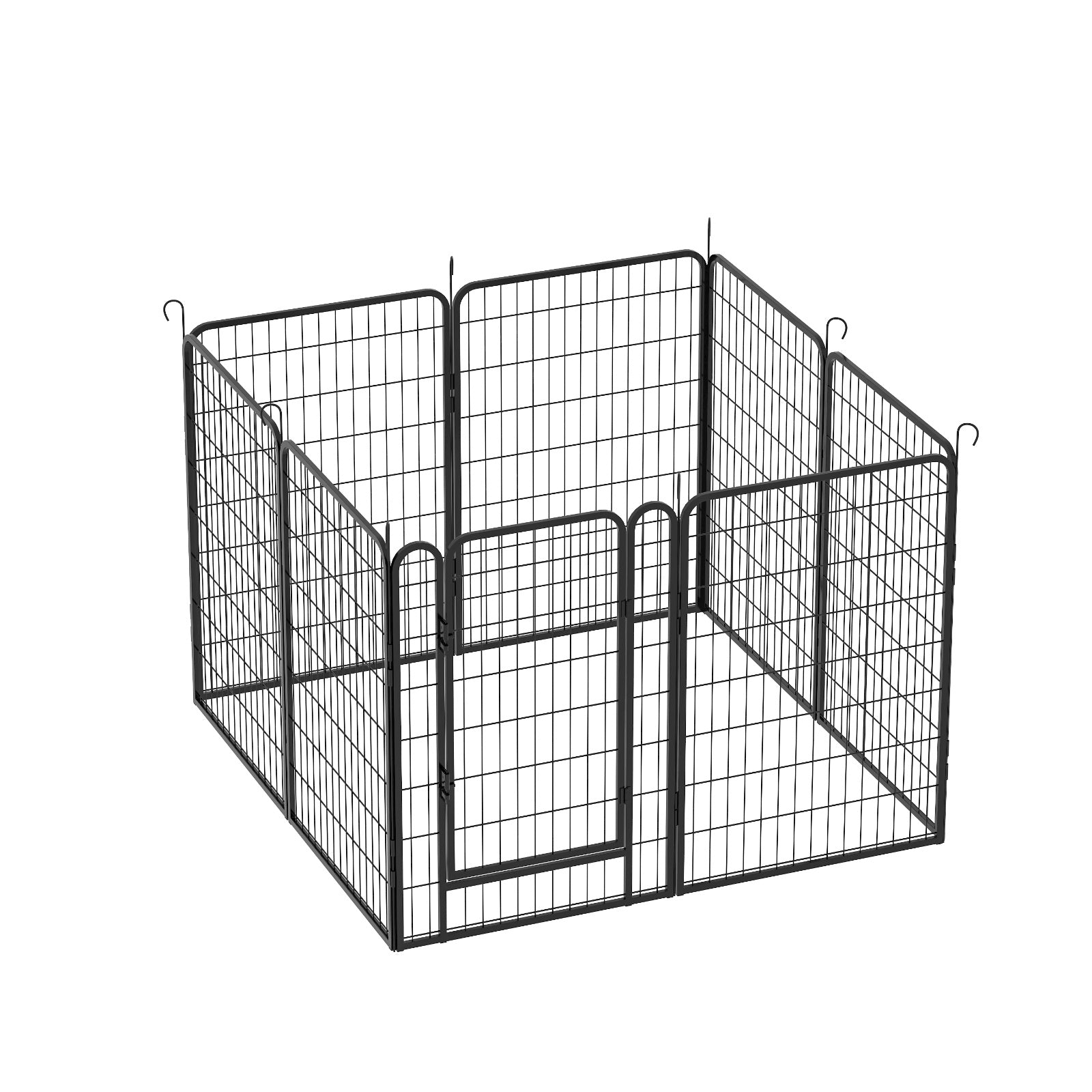 8 panel metal dog playpen