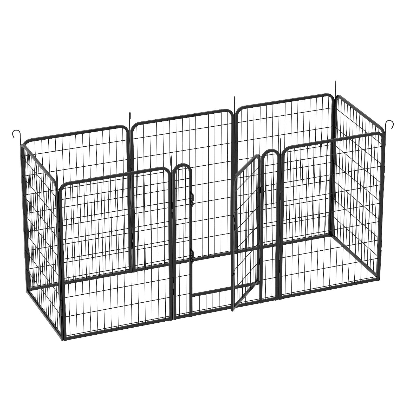 8 panel metal dog playpen