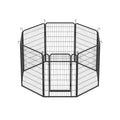 8 panel metal dog playpen