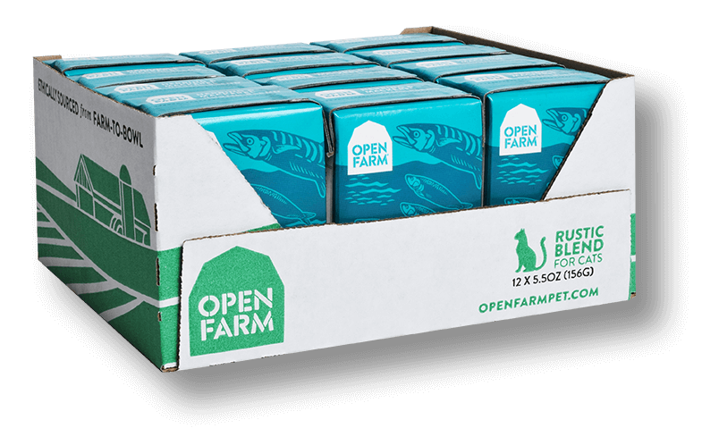 Open Farm Grain Free Herring & Mackerel Recipe Rustic Blend Wet Cat Food
