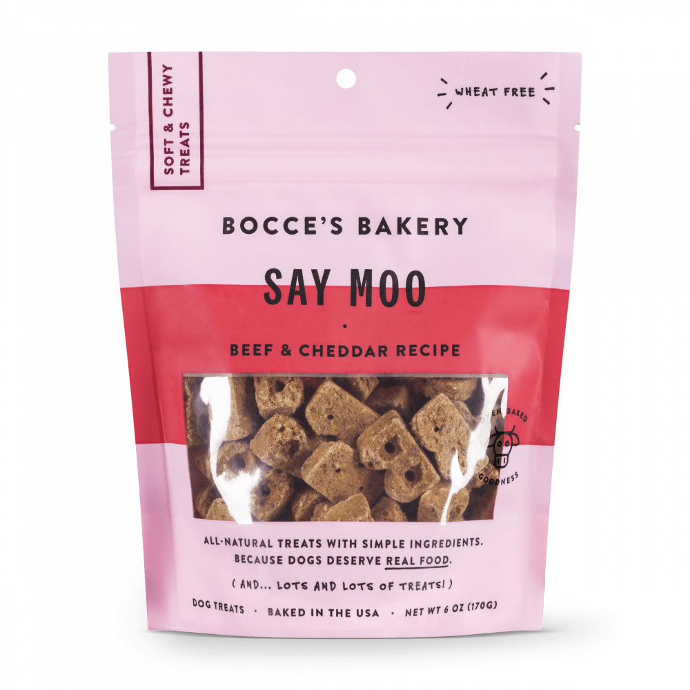 Bocce's Bakery Every Day Say Moooo Soft & Chewy Dog Treats