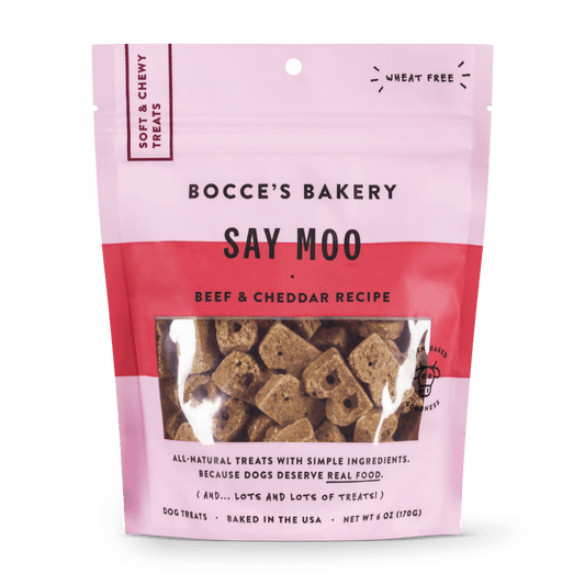 Bocce's Bakery Every Day Say Moooo Soft & Chewy Dog Treats