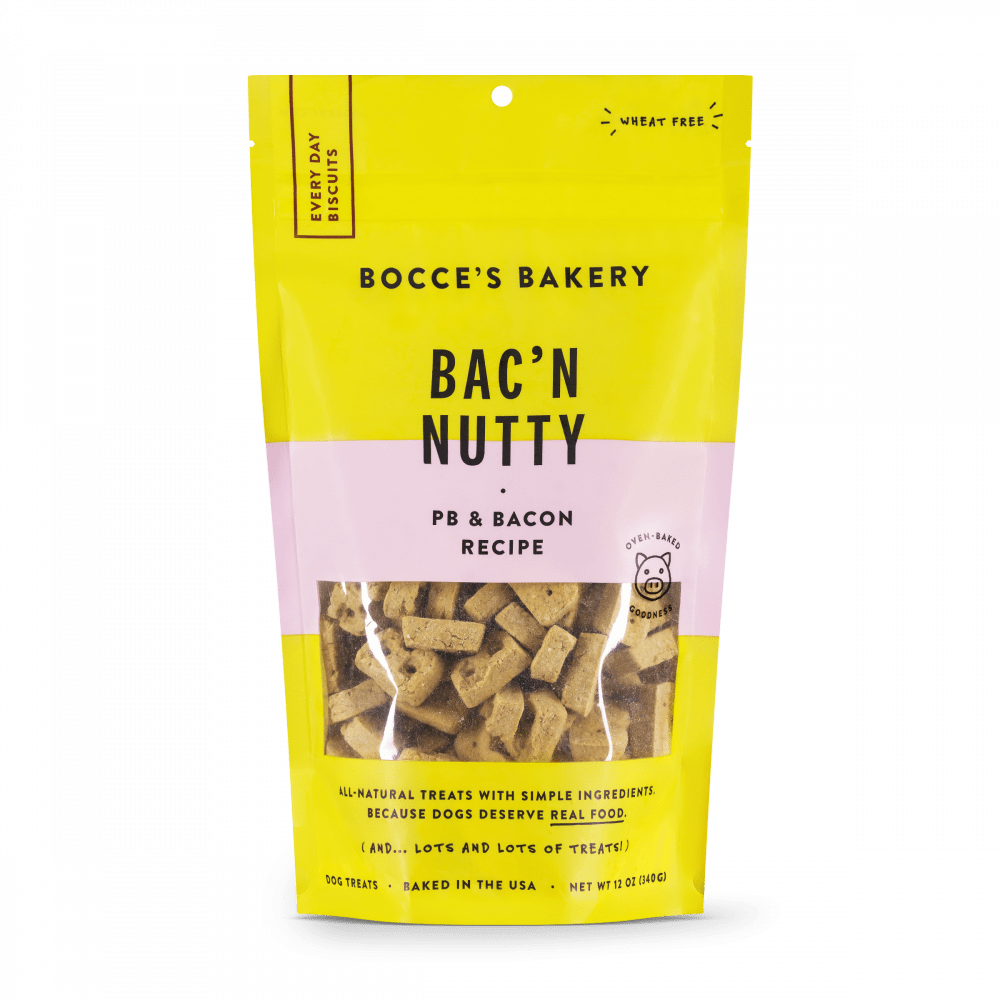 Bocce's Bakery Every Day Bac'n Nutty Soft & Chewy Dog Treats