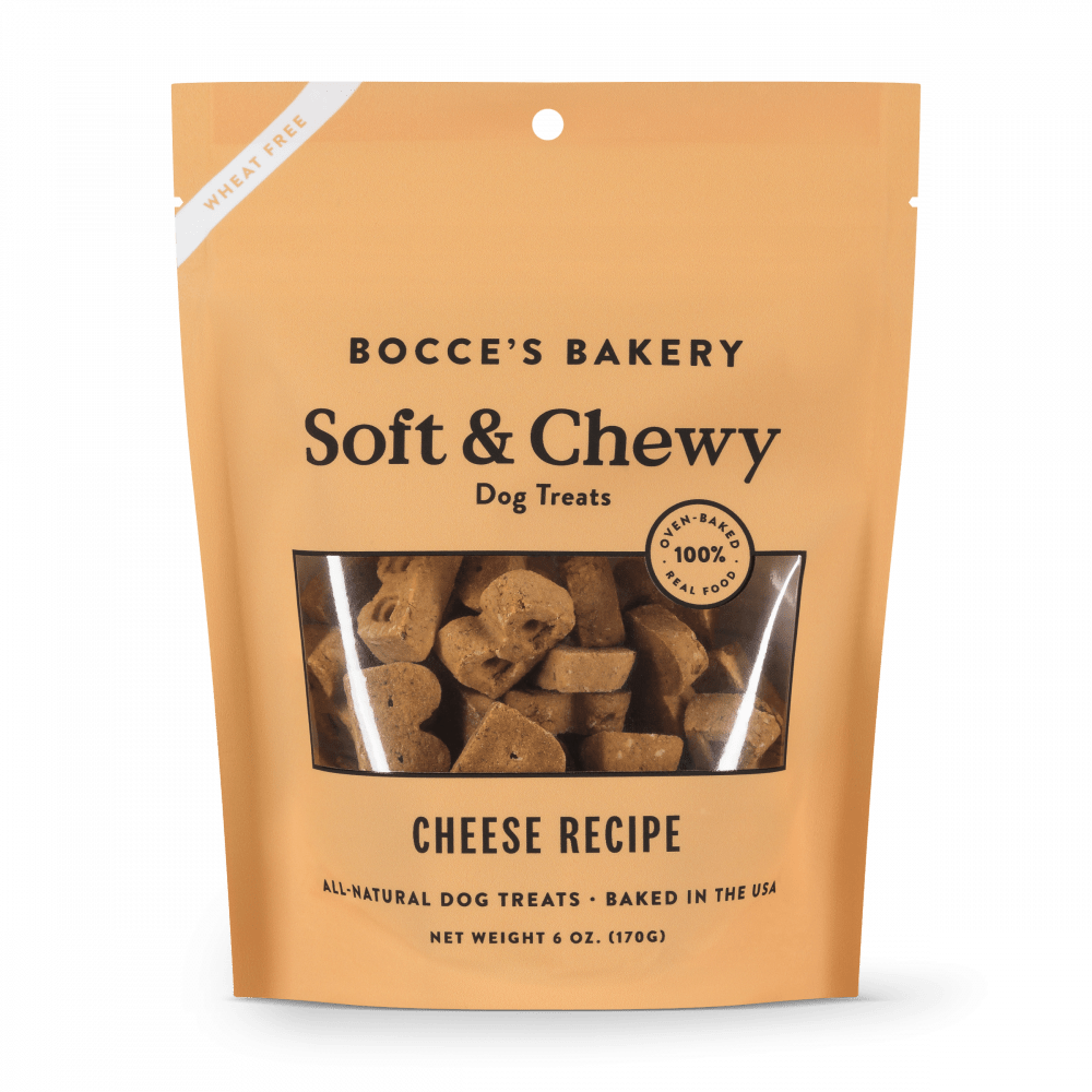 Bocce's Bakery Soft & Chewy Cheese Recipe Dog Treats