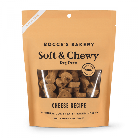 Bocce's Bakery Soft & Chewy Cheese Recipe Dog Treats