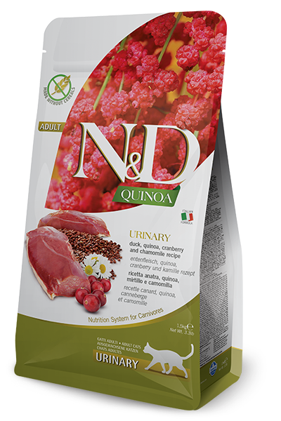 Farmina N&D Quinoa Functional Feline Urinary Duck Dry Cat Food