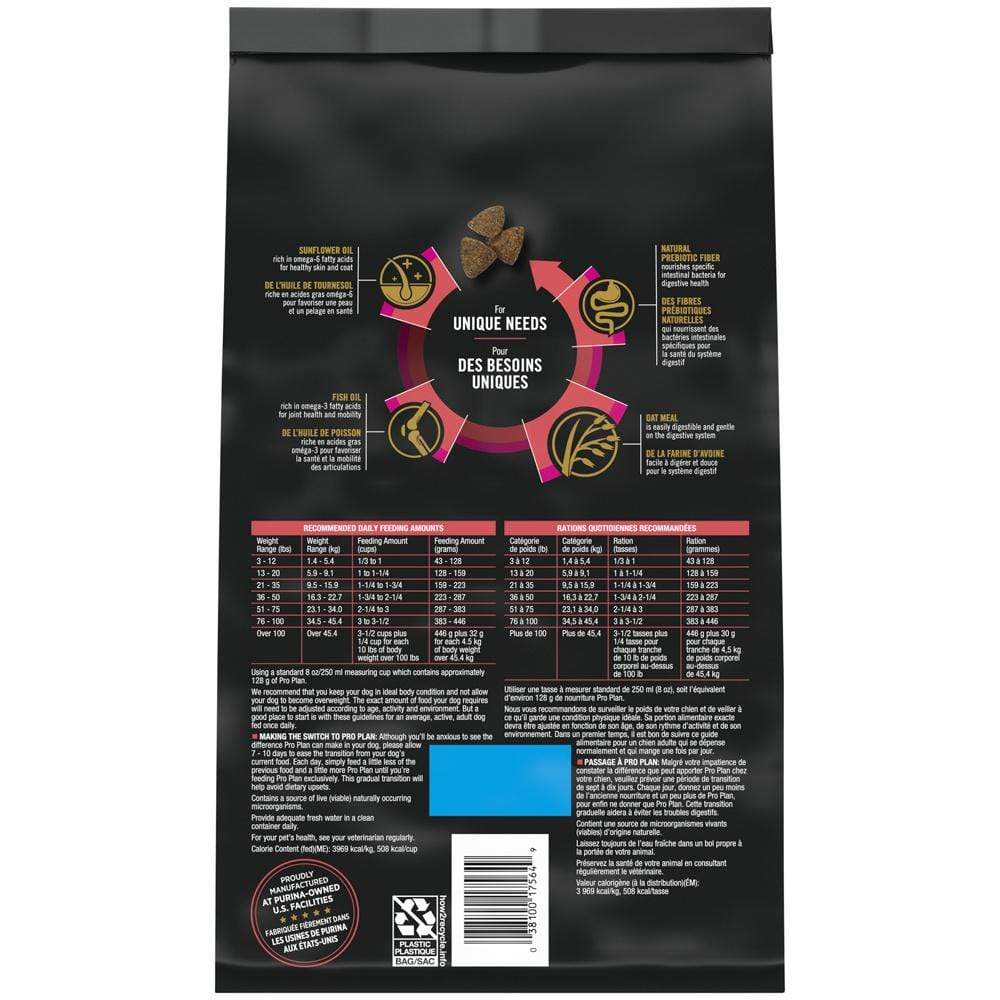 Purina Pro Plan Sensitive Skin & Stomach Formula Lamb & Oat Meal Formula Dry Dog Food