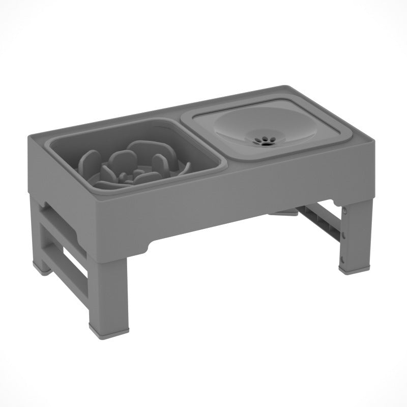 adjustable dog feeder