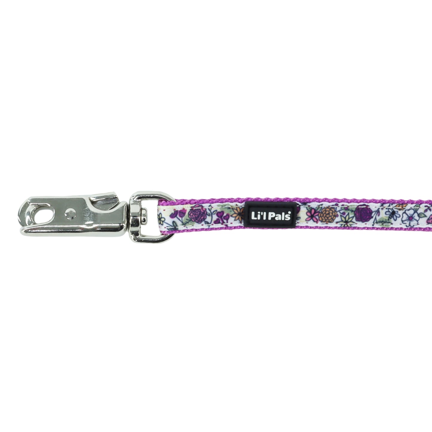 Coastal Pet Products Li'l Pals Charming Ribbon Overlay Dog Leash in Li'l Bumble Bees