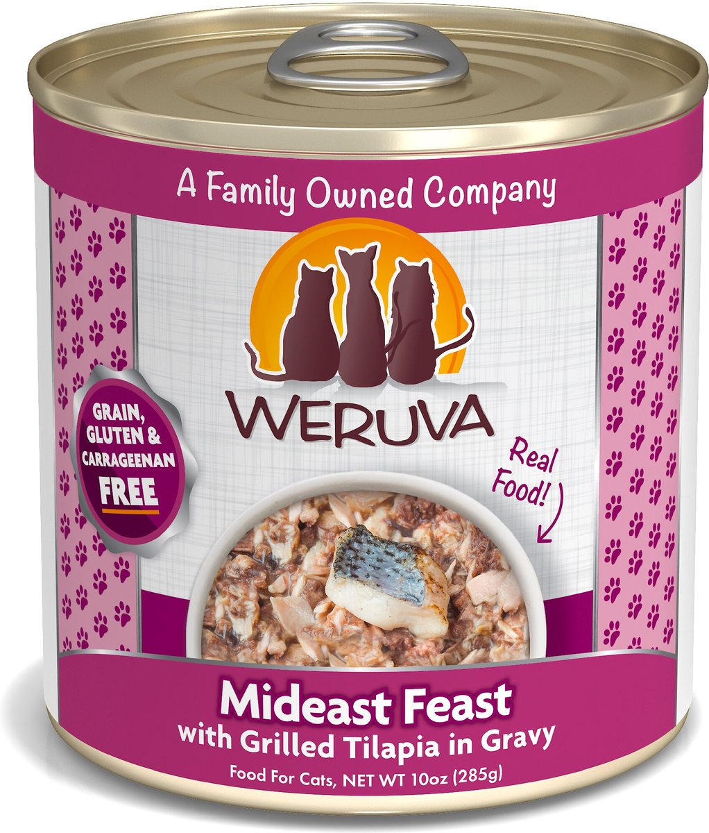 Weruva Mideast Feast With Grilled Tilapia Canned Cat Food