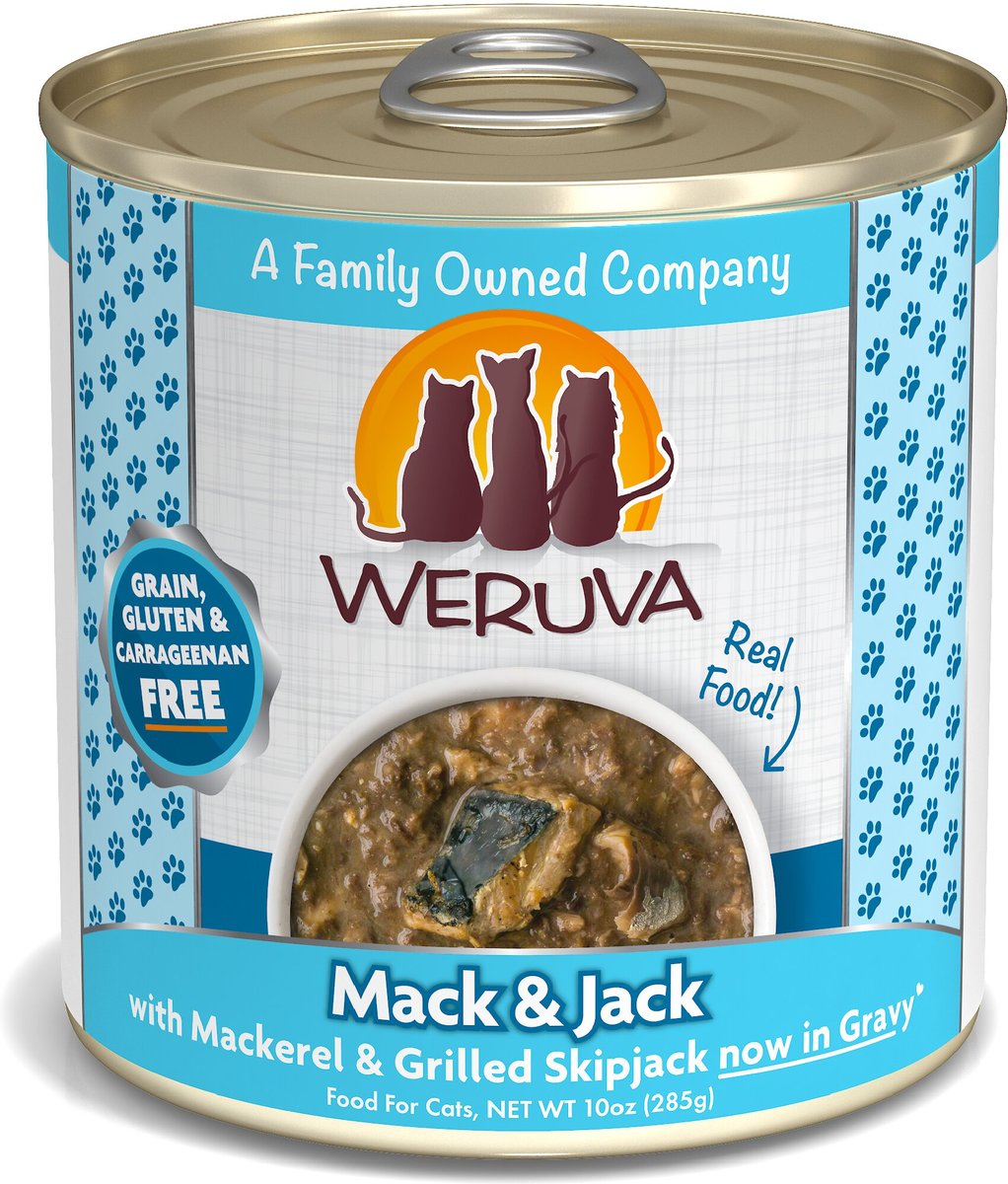 Weruva Mack And Jack With Mackerel and Grilled Skipjack Canned Cat Food