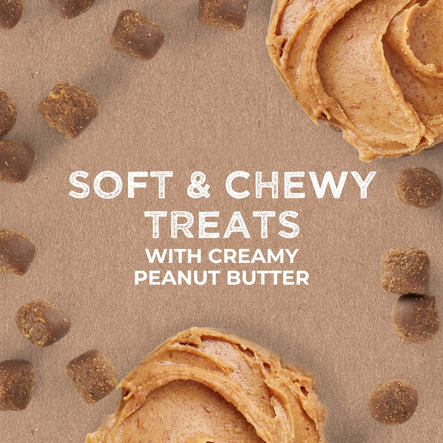 Cloud Star Tricky Trainers Grain Free Soft & Chewy with Peanut Butter Dog Treats