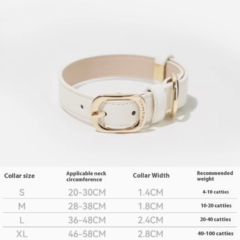 Buy colorful leather pet collar