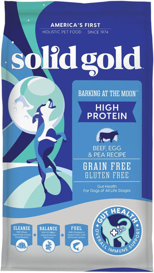 Solid Gold NutrientBoost Barking at the Moon Beef Recipe Dry Dog Food