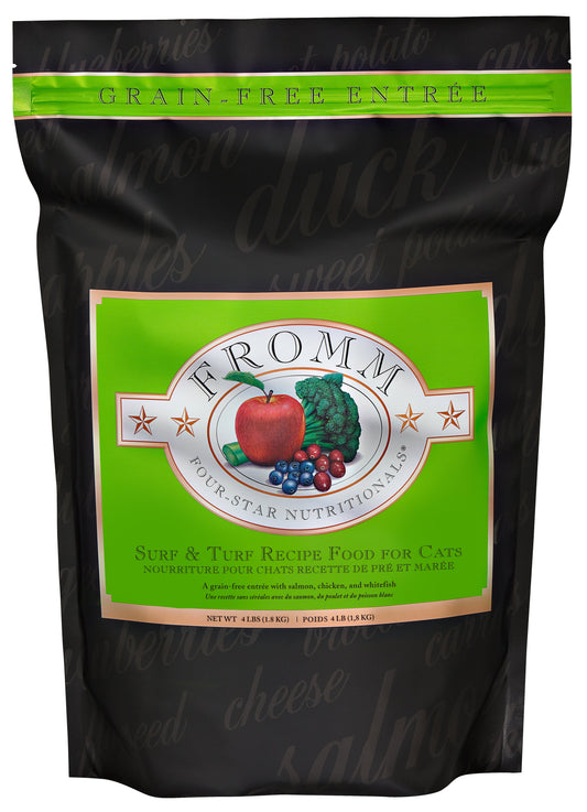 Fromm Four-Star Grain-Free Star Surf & Turf Dry Cat Food