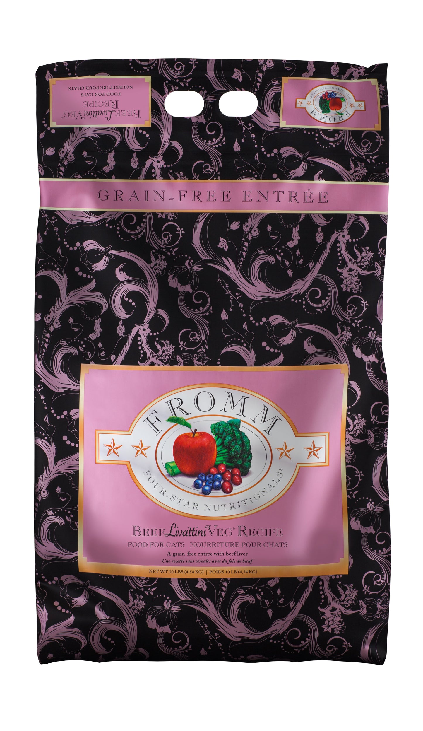 Fromm Four-Star Grain-Free Beef Liváttini Veg Dry Cat Food
