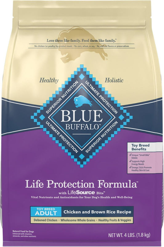 Blue Buffalo Toy Breed Chicken & Brown Rice Formula