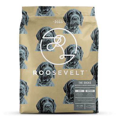 Roosevelt The Docks Whitefish & Ancient Grain Recipe Dry Dog Food