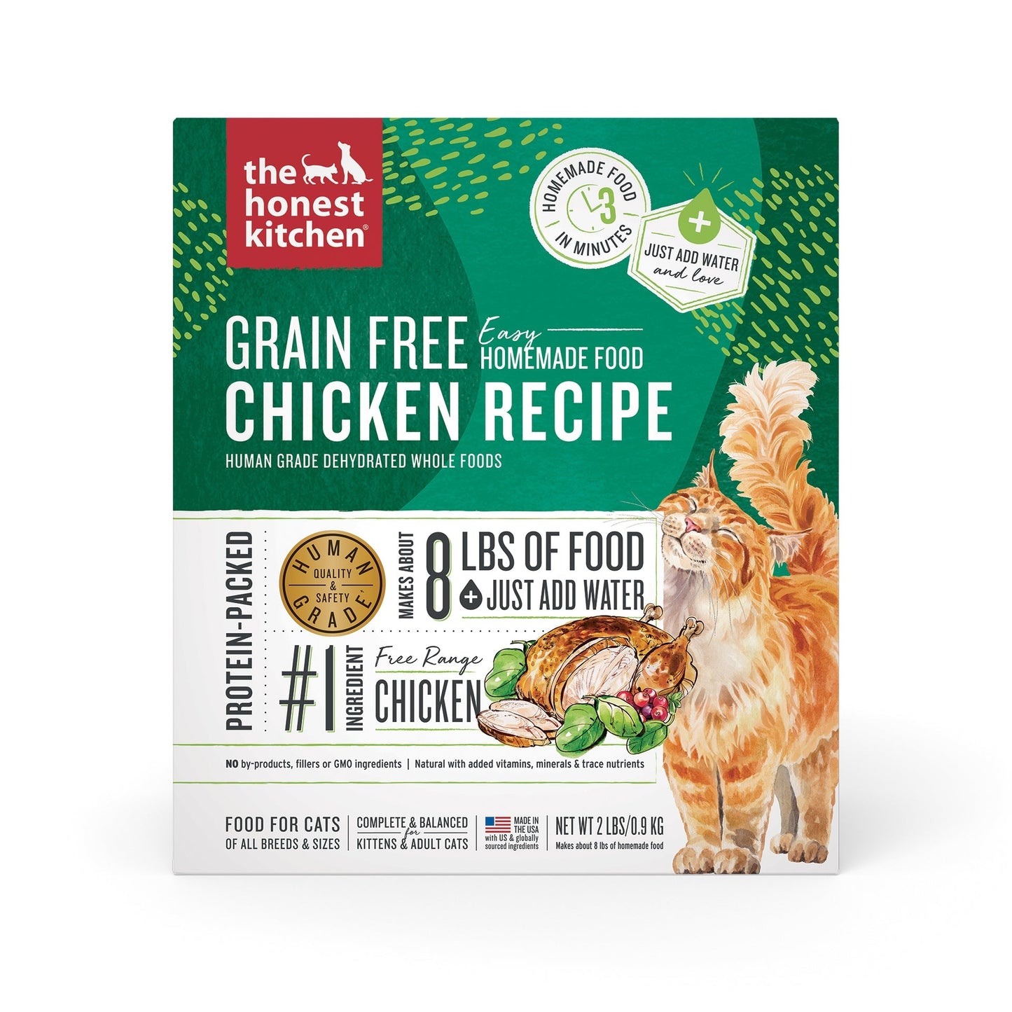 The Honest Kitchen Grain Free Chicken Recipe Dehydrated Cat Food