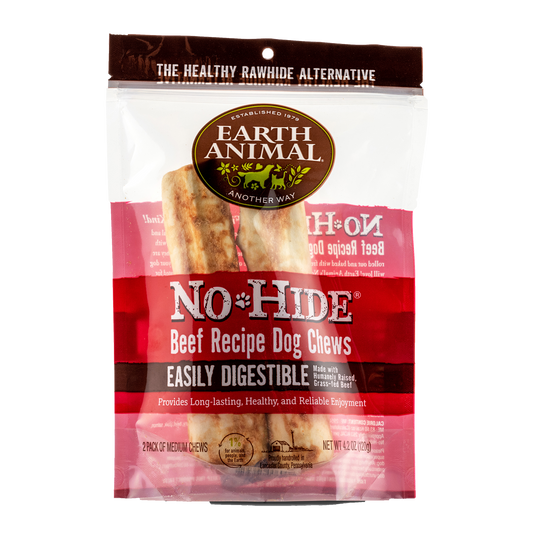 Earth Animal 2-Pack No-Hide Beef Chew Dog Treats