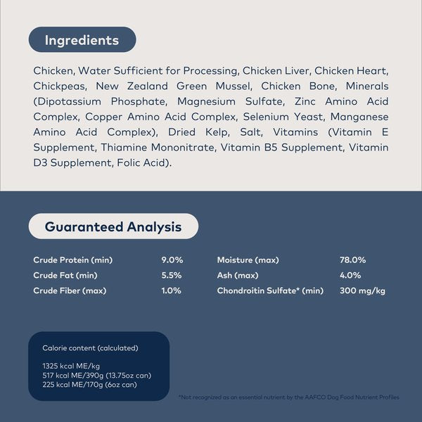 ZIWI Peak Grain Free Free-Range Chicken Recipe Canned Dog Food