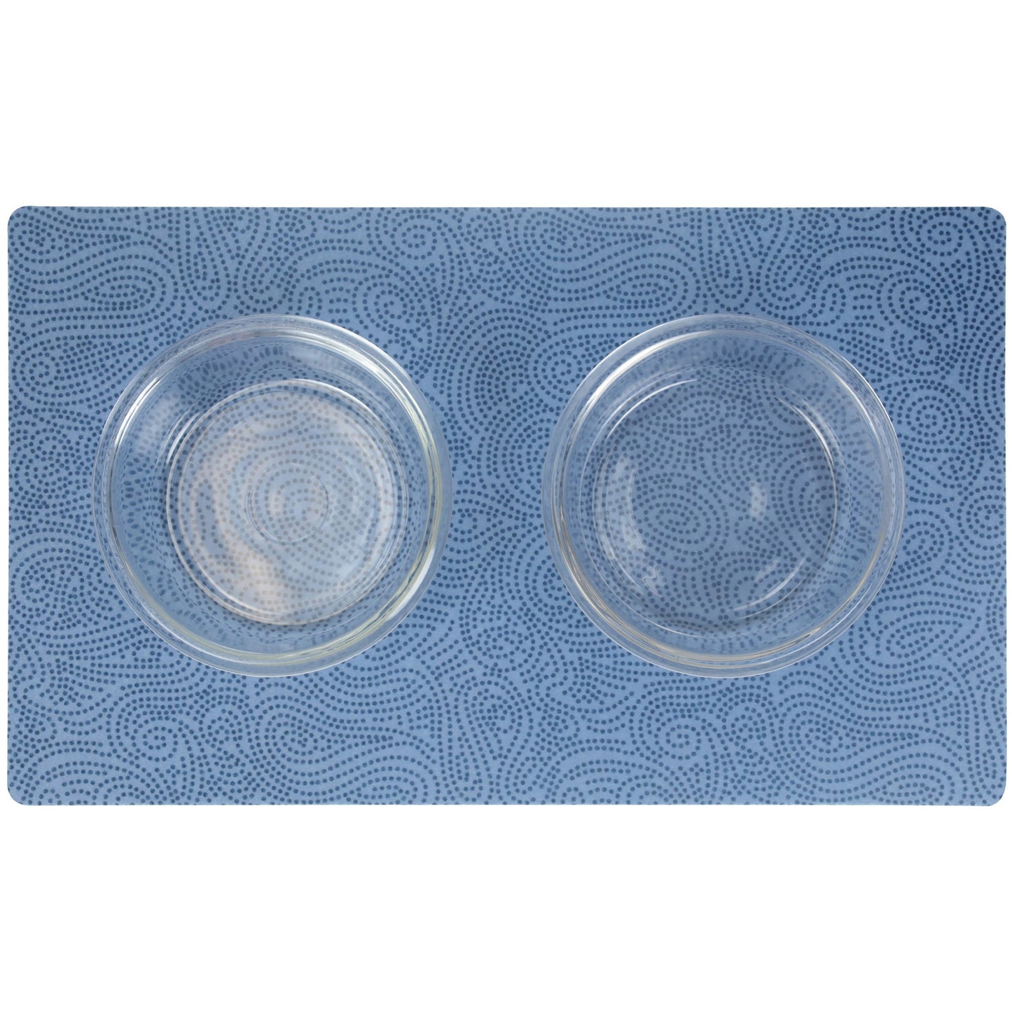 Drymate Blue Stucco Feeding Placemat for Pets
