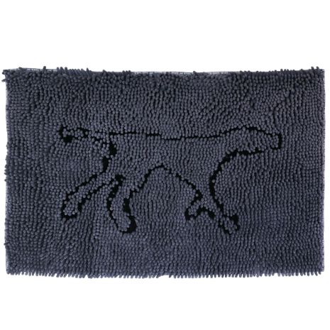 Tall Tails Charcoal Bath Mat for Dogs