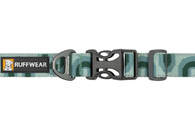 Ruffwear Crag Dog Collar in Grassy Oxbow