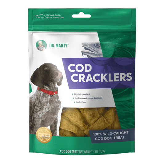 DR. MARTY Cod Cracklers Air Dried Dog Treats
