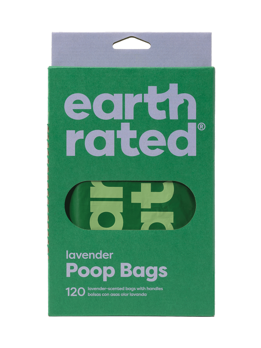 Earth Rated Lavender Scented Handle Waste Bags 120-Count