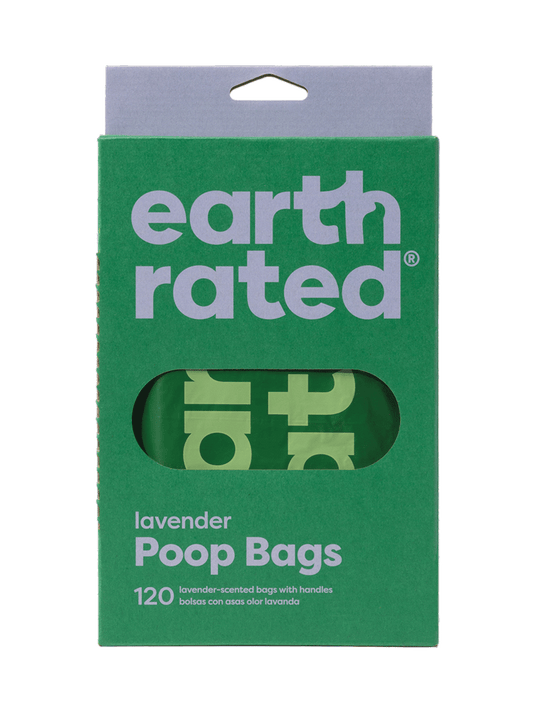 Earth Rated Lavender Scented Handle Waste Bags 120-Count